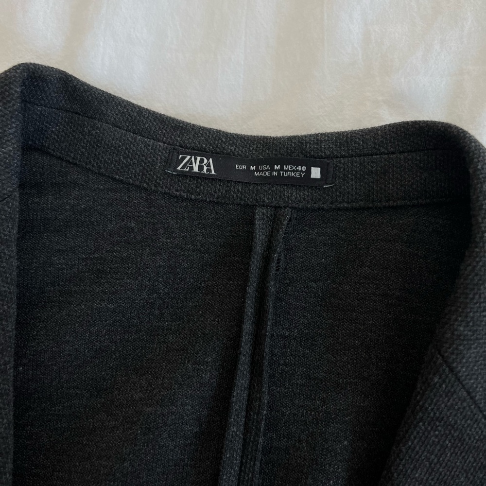 Zara Mens Regular Fit Blazer - Medium - NWT - Picture 4 of 4
